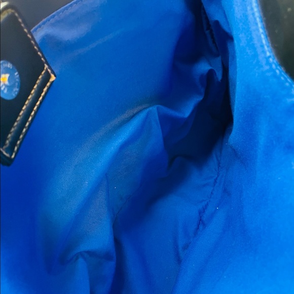 Ralph Lauren Women's Blue/Black Classic Tote Shoulder Bag - Picture 6 of 9